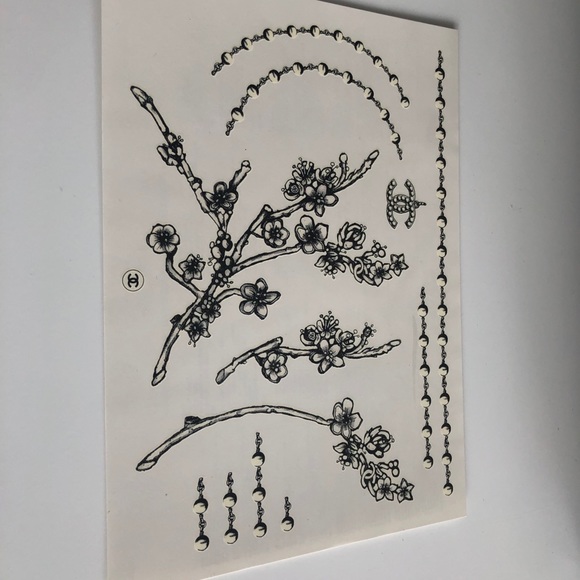 New Authentic Chanel Temporary Tattoos - Picture 4 of 10